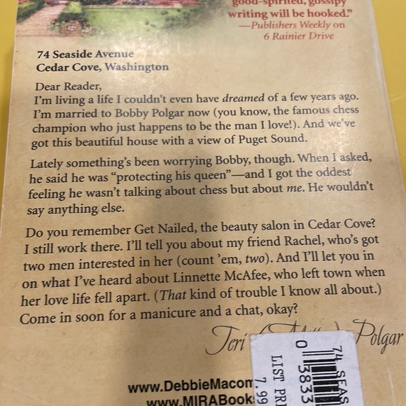 Lot of 4 Debbie Macomber Cedar Cove Series 🌸Bundle your likes and save🌸 - Picture 7 of 11